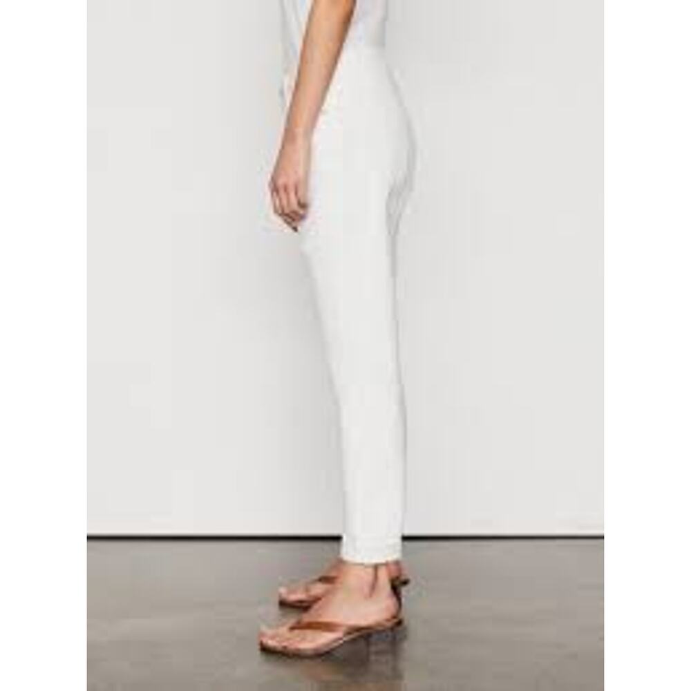 FRAME Le Garcon Mid Rise Straight Fit Rumpled Blanc Rips Jean 26 US 2 Minimalist - Picture 4 of 7